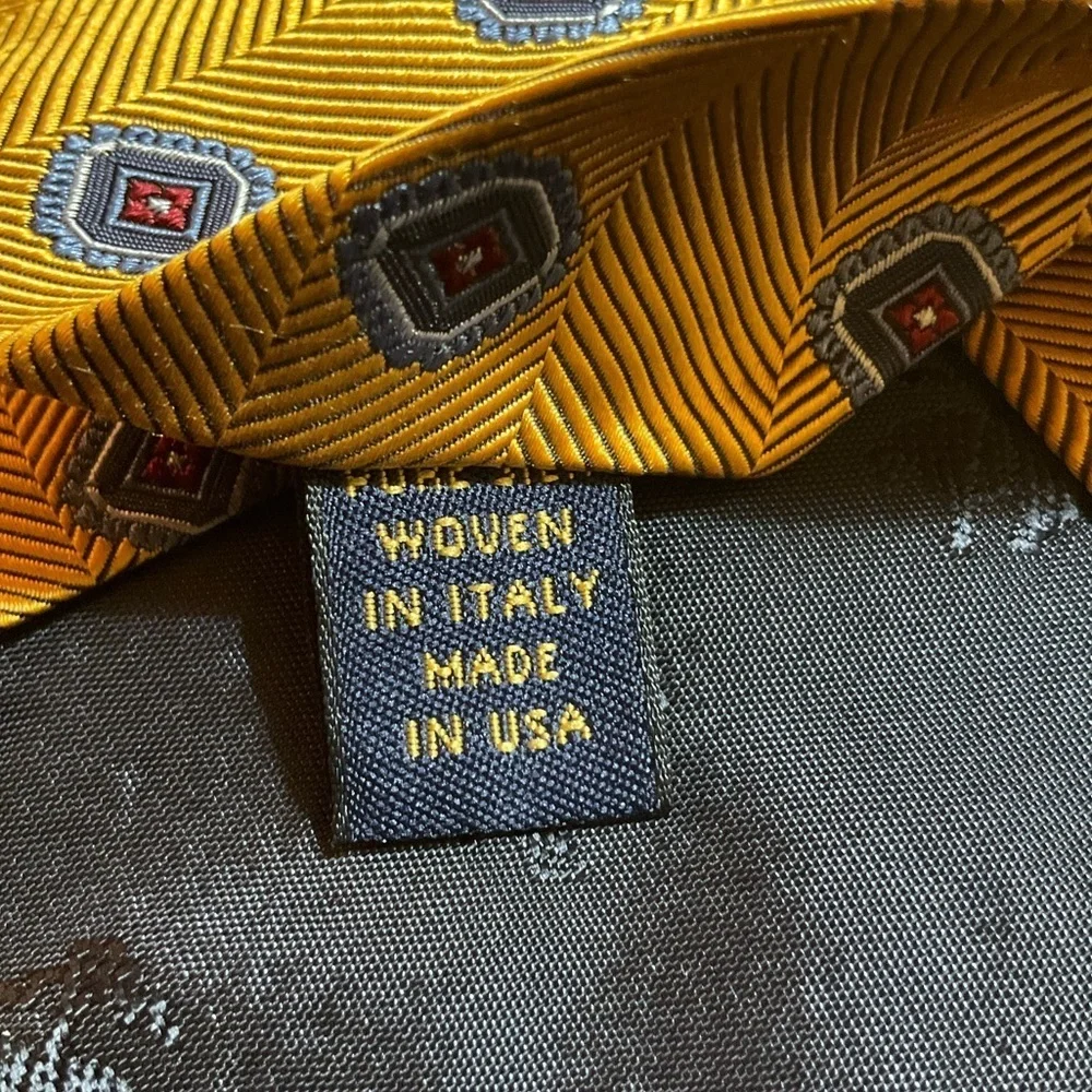 Brooks Brothers Stain Resistant TALL Silk Tie